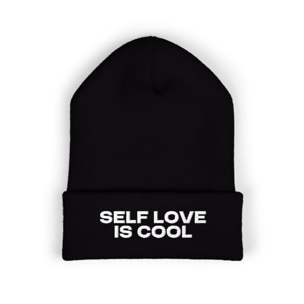 Self Love Is Cool Cuffed Beanie