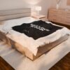 Self Love Is Cool Plush Blanket - Image 4